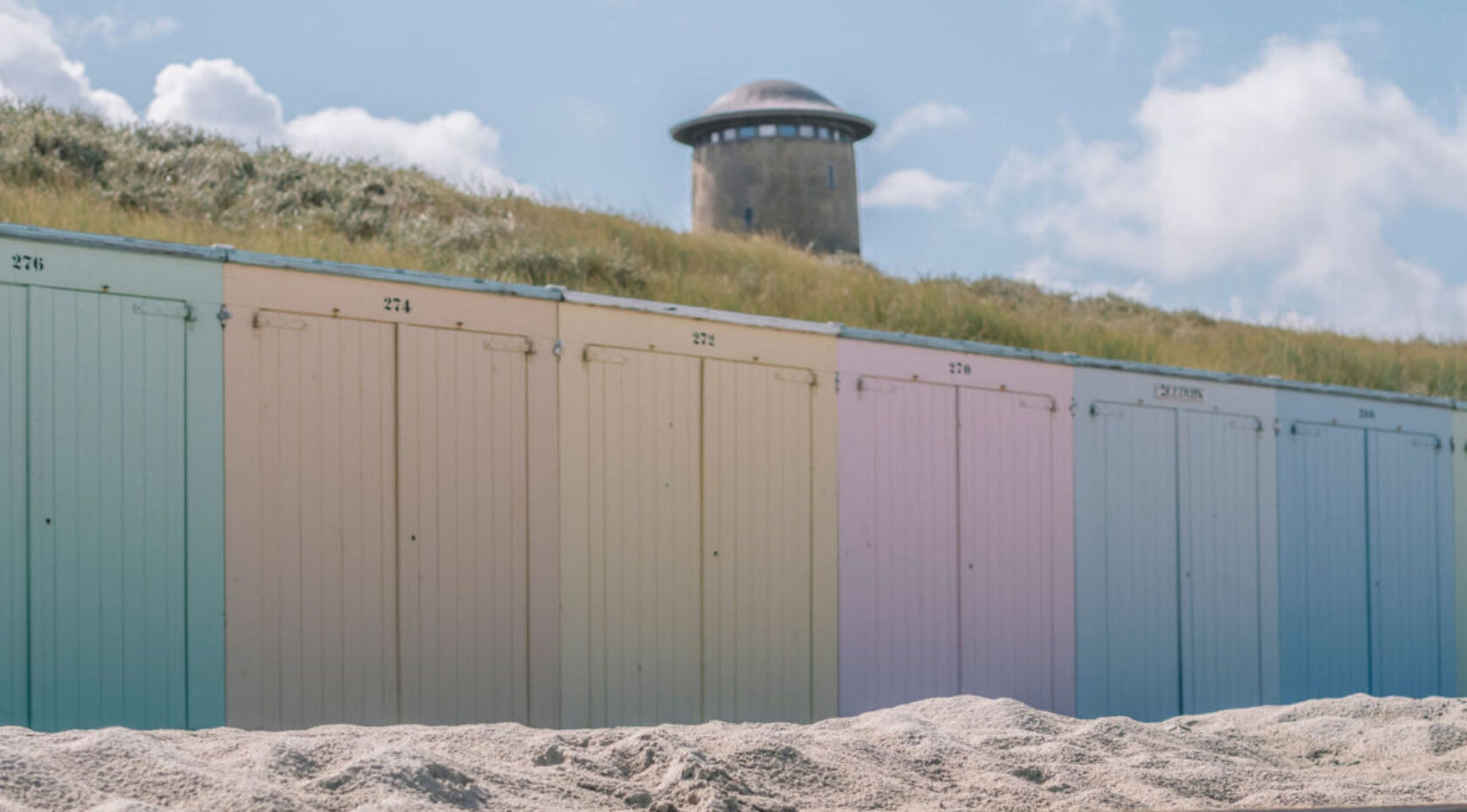 Strandhuisjes in Domburg