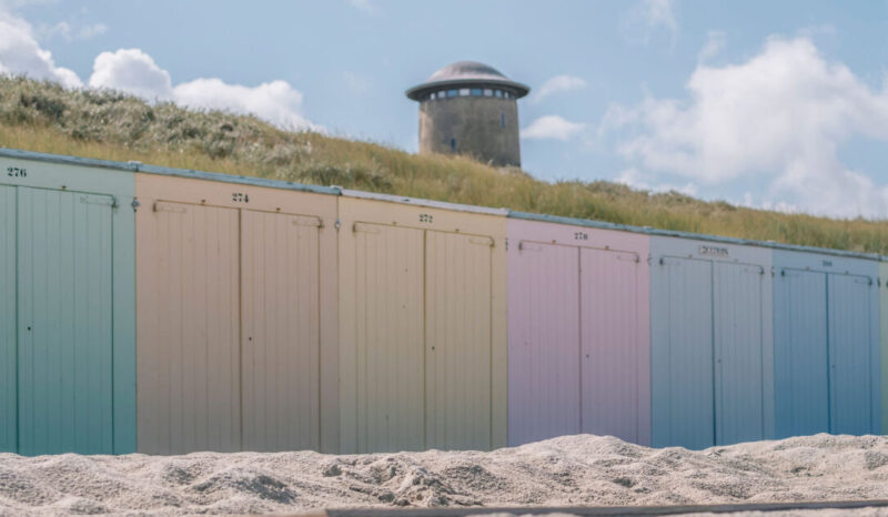 Strandhuisjes in Domburg